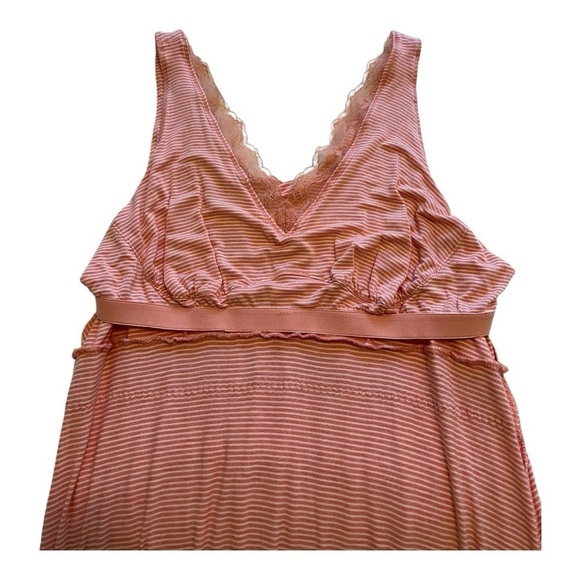 Déesse | Pennington's Sleeveless Night Gown With Built In Bra - Size XL / 1X - Picture 5 of 7